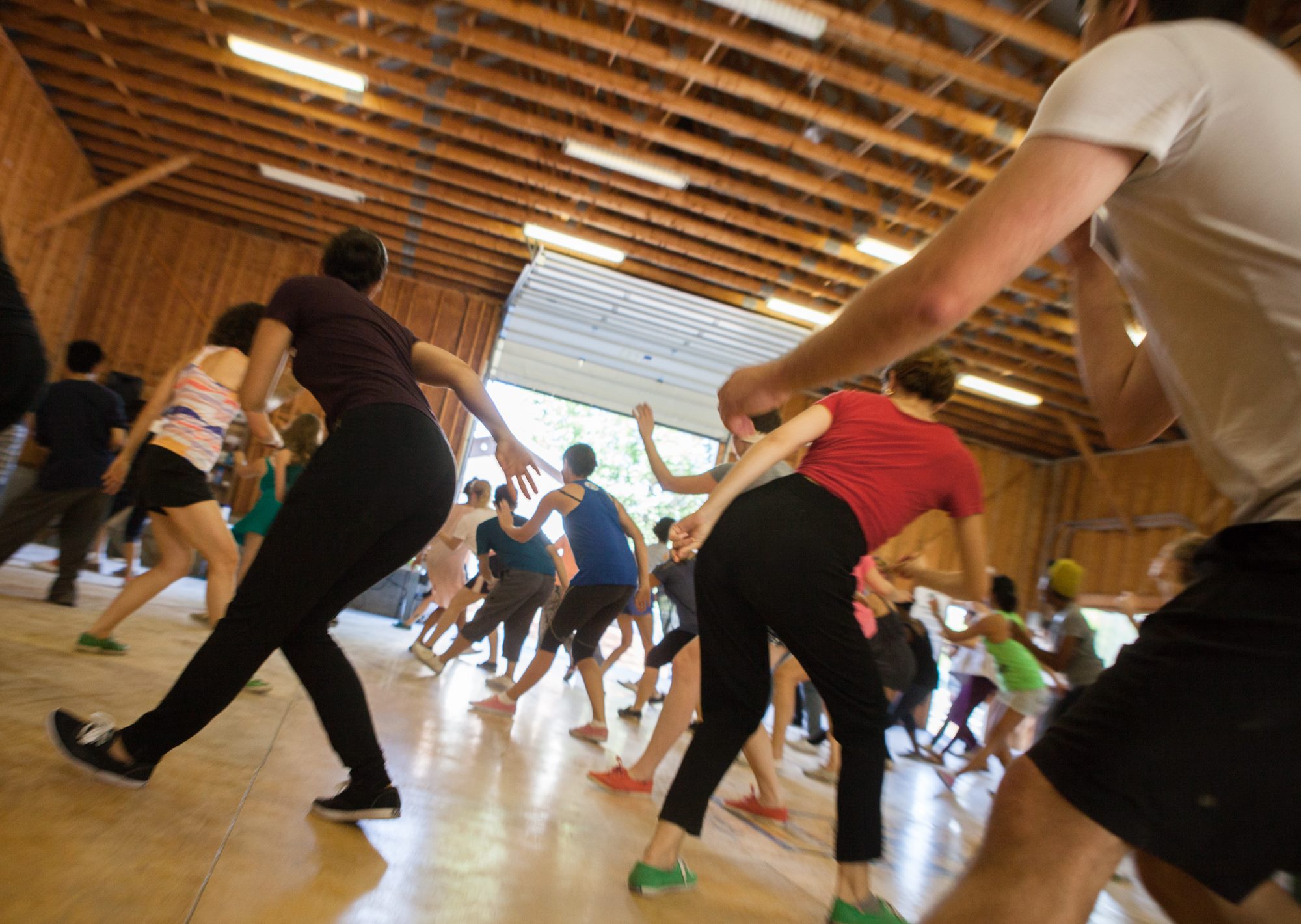 Shakin' some booty in the Solo Jazz class series